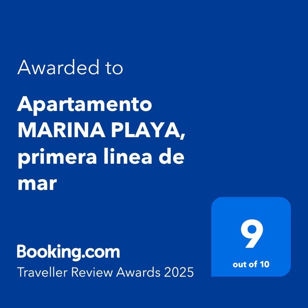 Apartamento Marina Playa, Primera Linea De Mar ブラナス エクステリア 写真